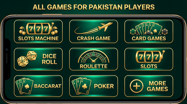 Main screen of PKR 777 Game.version.slots low budget games page for PK players